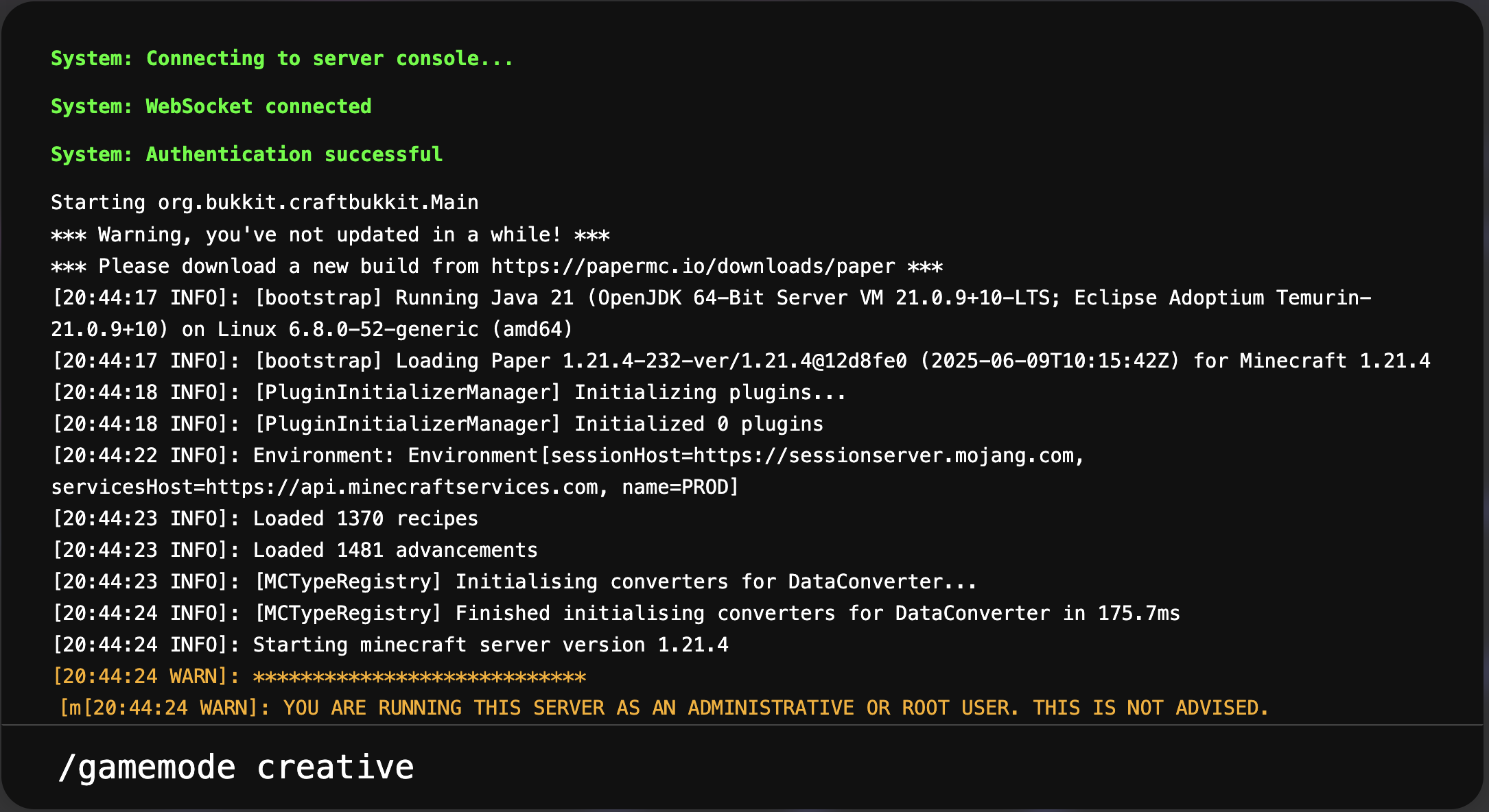 Live Konsole Preview